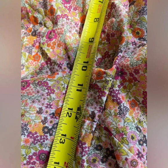 Gingham Palace Set Women’s Small Sixtine Blouse and Sandrine Shorts Floral - Picture 14 of 15